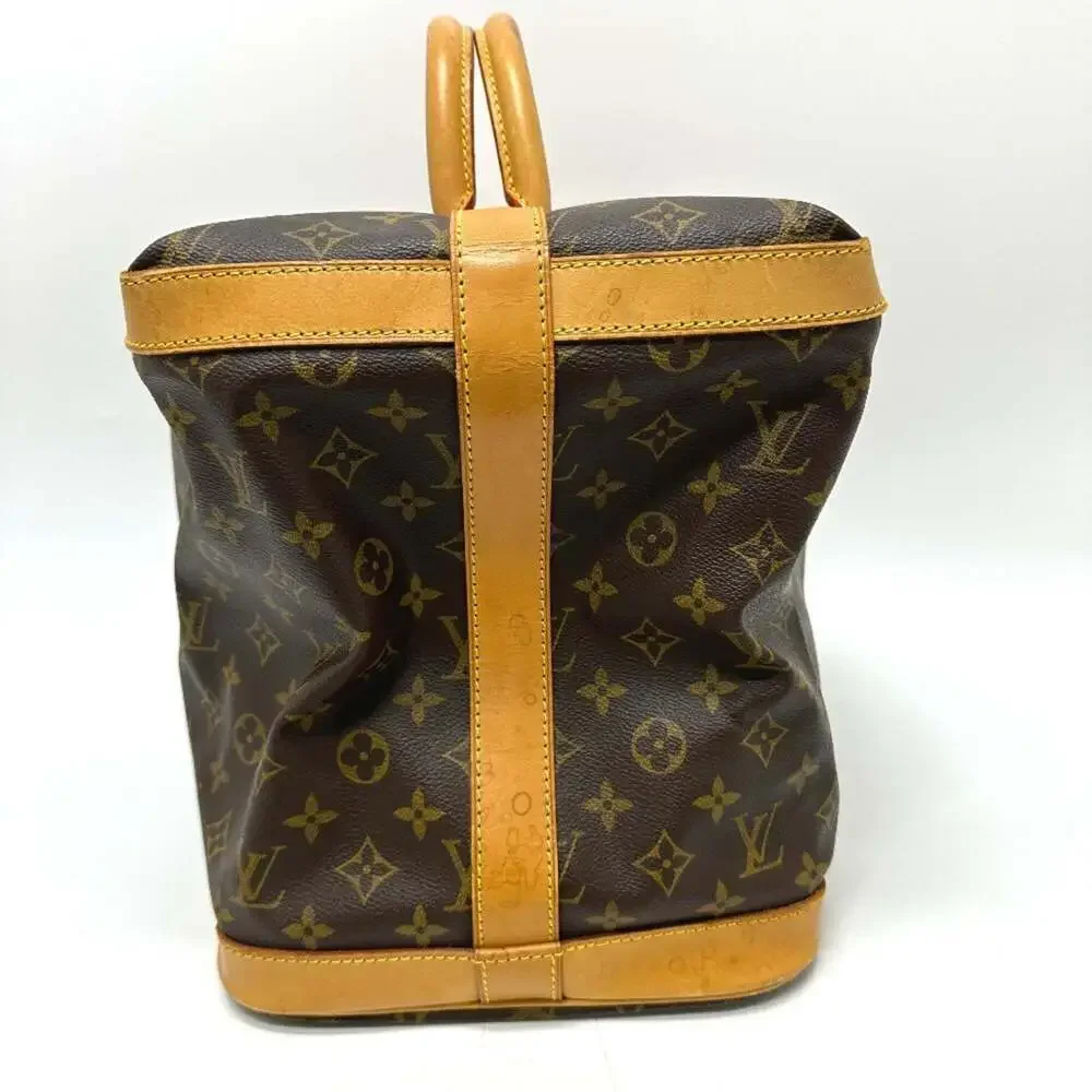 LOUIS VUITTON Brown Monogram Canvas Boston Bag
